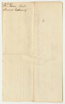 Frederick Lane's Bill for a Large Brass Bugle, Paid by S.G. Ladd