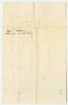 John B. Amedey's Bill for Cleaning and Painting Artillery Carriages, Paid by S.G. Ladd