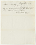Communication from William Emerson, in Relation to to the Bond of Israel Heald, Agent of the Baring and Houlton Road
