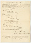 Items Constituting Bills of Costs in Criminal Prosecutions, Examined and Allowed by the Court and Ordered To Be Paid Out of the County Treasury and Charged to the State at the Supreme Judicial Court in the County of Somerset, June Term 1832