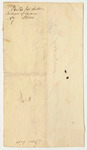 Vouchers for the Account of Samuel F. Hussey, Late Agent of the Penobscot Tribe of Indians