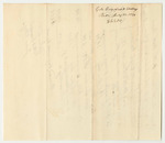 John Gile, Abel Crawford, and James Willey's Bill for Work on the Notch Road