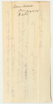 Isaac Abbot's Bill for Work on the Notch Road, Paid by Isaac Smith