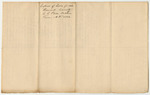 Copies of Bills of Costs in Criminal Prosecution Taxed and Allowed at the Court of Common Pleas Holden at Castine, Within and for the County of Hancock, October Term 1832