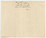 Account of Thomas J. Whiting, Under Keeper of the State's Gaol in Castine in the County of Hancock, of Expenses and Charges Incurred for Supporting Prisoners Therein Committed Upon Charge or Conviction of Crimes Against the State from October 21st 1831 to April 26th 1832