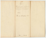 Warrant in Favor of the Treasurer of the State (Cumberland Insurance Company Loan and Interest Paid)