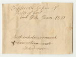 Bills of Cost at the Court of Common Pleas in York County, February Term 1833