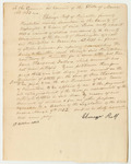 Ebenezer Rolf's Request for a Warrant in His Favor
