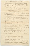 Account of Samuel Folson, for Services and Expenses Incurred in Seizing and Securing Timber Cut by Tresspassers on the State's Land on the Waters of the Dead River