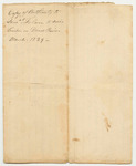Copy of Authority to Samuel Folsom to Seize Timber on Dead River