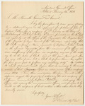 Communication from Adjutant General, S. G. Ladd, in Relation to the Petition of John F. Caster and Others for a Company of Light Infantry in Waldoboro