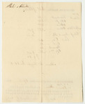 Bill of Cost at the Court of Common Pleas in Kennebec, for State v. the Inhabitants of Clinton
