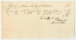 M. & A. Patten's Bill for Paper