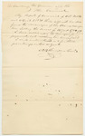 Communication from A.B. Thompson, State Treasurer, Requesting Instructions Relative to the Balance Due from the Managers of the Steam Navigation Co.