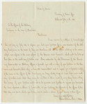 Communication from Roscoe G. Greene, Secretary of State to the Officers of the Military Company in Burnham, Relating to Their Petition for a New Division