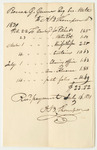 Report on the Account of Roscoe G. Greene, Secretary of State, for Stationary, Etc.2