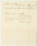 Account of Gershom Hyde and Company for Purchase and Distribution of Greenleaf's Reports