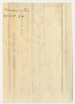 Treasury Office of Portland Receipt from Daniel Rose, Land Agent, for Sales from Public Lands