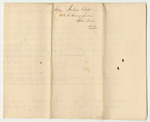 Account of Jesse Robinson, Under Keeper of the State's Gaol in the County of Kennebec, for the Support of Poor Prisoners Therein Confined Upon Charges or Conviction of Crimes or Offences Against the State from December 25th 1832 to April18th 1833