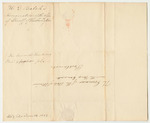 Horatio G. Balch's Resignation of the Office of Sheriff of Washington County