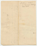 Penobscot Indian Order to Pay Edward Cobb