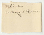 Vouchers from the Account of Samuel G. Ladd, Adjutant General, on Contingent Expenses