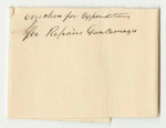 Vouchers for the Account of Samuel G. Ladd, Adjutant General, for Repairs to the Gun Carriages