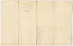 Account of John Foster, Keeper of the State's Jail in Machias in the County of Washington, for the Board of Prisoners Therein Committed for Offences Against the State, September Term 1831