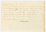 Certificate of Joel Miller, Warden of the State's Prison, on the Condition of Hnery Cornwell in Prison