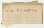 Vouchers for the Expense Account of Samuel G. Ladd, Adjutant General