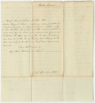 Account of Nathan Heywood, Under Keeper of the Gaol in Belfast in the County of Waldo, for the Support of Persons Confined Therein on Charges or Conviction of Crimes and Offences Against the State, from November 23rd 1830 to August 19th 1830