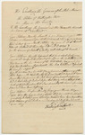 Petition of Washington Hall for a Pardon