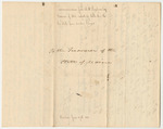 Communication from A.B. Thompson, Esq., Treasurer of State, Respecting Debts Due the State from Sundry Persons