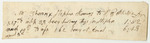 Account of Thomas & Stephen Rumery for Inspecting Fish, Paid by William Phelps