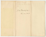 John Dudley's Certificate for Houlton Road
