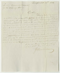 Letter from J.R. Bachelder, Recommending Clemency for Joseph H. Rich