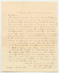 Communication from Francis O.J. Smith, in Relation to the Pardon of Joseph H. Rich