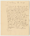 Petition of Lewis Gordon, A Blind Person, for Aid