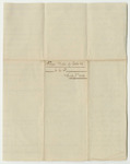 Fines, Forfeitures, and Bills of Costs Accruing to the State of Maine at the Court of Common Pleas in Washington County, September Term 1838