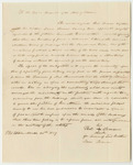 Communication from Peol Tomer and Louis Tomer, Relating to the Petition of John Attean to Send Delegates to Quebec to Maintain Nuetrality in the Northeast Boundary Dispute