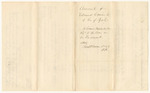 Account of Edmund Carrier, Treasurer of York County