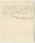 Letter from C.I. Anderson, Relating to the Remission of the Sentence of Baldwin Mussey