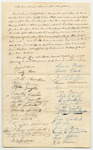 Letter from Daniel Small, Relating to the Pardon of James F. Harper