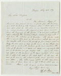 Letter from Abner G. Gutterson in Favor of the Pardon of James F. Harper