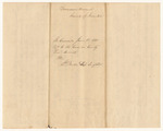Account of Daniel Pike, Treasurer of Kennebec County