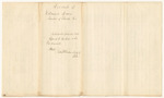 Account of Edmund Dana, Treasurer of Lincoln County