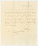 Communication from John Sewall, Enclosing a Copy of the Order of Council Appointing James W. Webster as Agent to Superintend the Building of a Gun House
