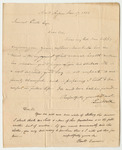 Communication from Lewis Well and William Turner, Relating to Moses Curtis at the American Asylum in Hartford
