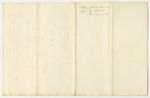 Bill of Whole Amount of Costs in Criminal Prosecutions at the Supreme Judicial Court Begun and Holden at Augusta, Within and for the County of Kennebec, June Term 1835