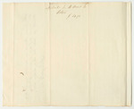 Asa Redington's Application for a Warrant to be Drawn in Favor of William Woart, Jr., Postmaster, for Postage